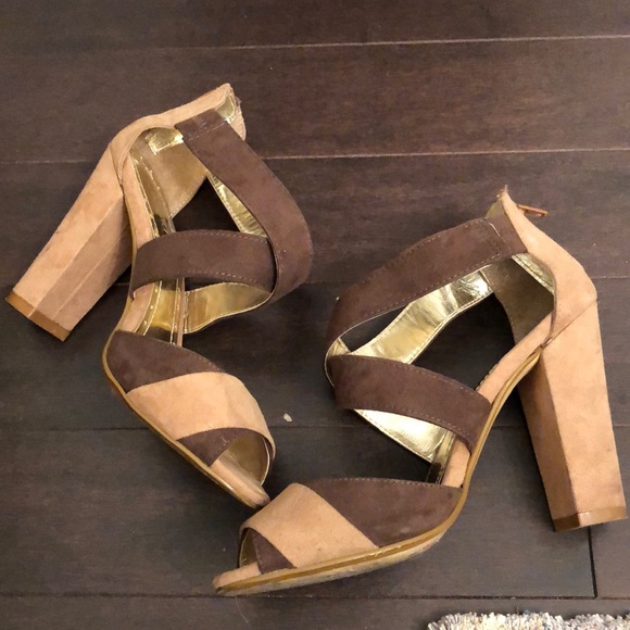 Expression Strappy Chunky Heel Sandals